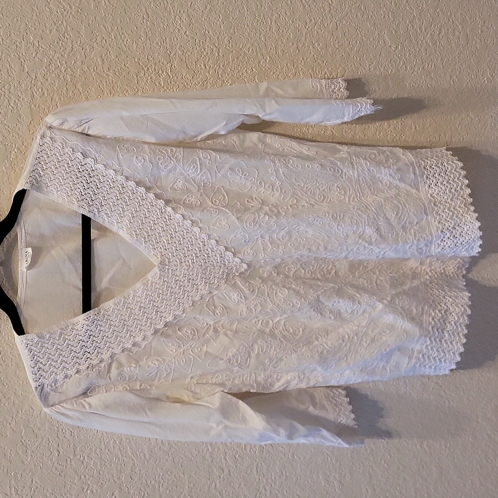 Cream Blouse XL